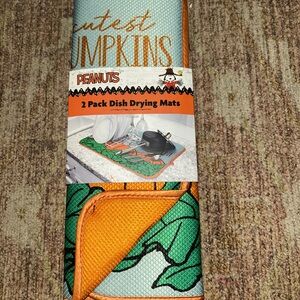 Peanuts Snoopy Fall Dish Drying Mats